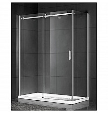 Душевой уголок 150х80 см Gemy Modern Gent S25191B-A6-80 прозрачное