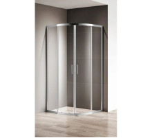 Душевой уголок 100,5х100,5 см Cezares MOMENTO-R-2-100-C-Cr прозрачное