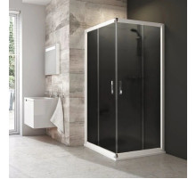 Душевой уголок 110х110 см Ravak Blix белый графит