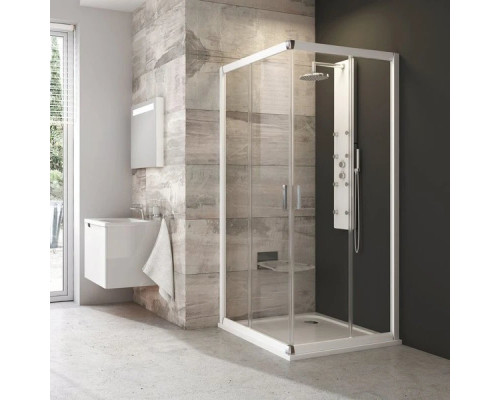 Заказать Душевой уголок 120х80 см Ravak Blix белый прозрачное в магазине сантехники Santeh-Crystal.ru