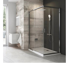 Душевой уголок 110х110 см Ravak Blix хром grape