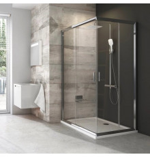 Душевой уголок 120х110 см Ravak Blix хром grape