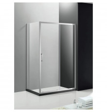 Душевой уголок 140х80 см Cezares MOLVENO-AH-11-140/80-C-Cr-IV прозрачное
