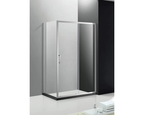 Приобрести Душевой уголок 150х80 см Cezares MOLVENO-AH-11-150/80-C-Cr-IV прозрачное в магазине сантехники Santeh-Crystal.ru