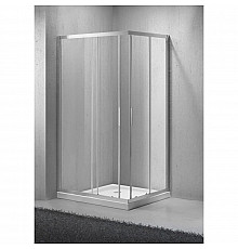 Душевой уголок 100х90 см BelBagno SELA-AH-2-100/90-C-Cr прозрачное