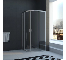Душевой уголок 100х100 см Veconi Rovigo RV01-100PL-01-19C1 прозрачное