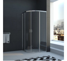 Душевой уголок 100х100 см Veconi Rovigo RV02-100PL-01-19C1 прозрачное