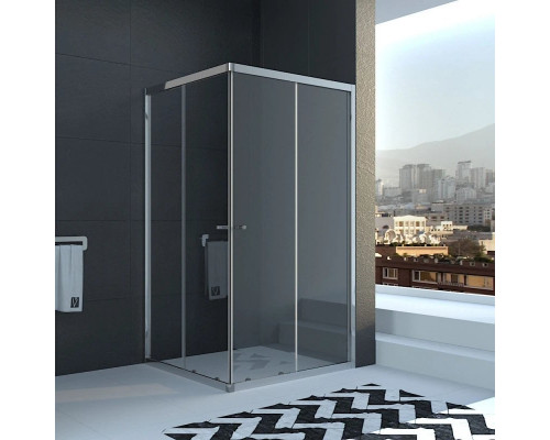 Заказать Душевой уголок 80х80 см Veconi Rovigo RV22-80K-01-19C2 прозрачное в магазине сантехники Santeh-Crystal.ru