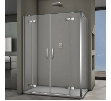 Душевой уголок 150х80 см Veconi Rovigo RV065-15080PR-01-19C3 прозрачное
