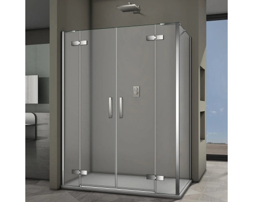 Заказать Душевой уголок 150х90 см Veconi Rovigo RV065-15090PR-01-19C3 прозрачное в магазине сантехники Santeh-Crystal.ru