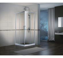 Душевой уголок 90х90 см Bravat Line BS090.2202A прозрачное