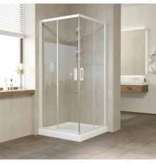 Душевой уголок 80х80 см Vegas Glass ZA 80 01 01 прозрачное