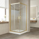 Заказать Душевой уголок 110х110 см Vegas Glass ZA 110 09 01 прозрачное в магазине сантехники Santeh-Crystal.ru