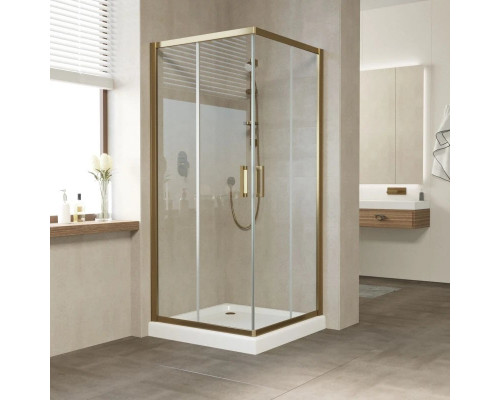 Приобрести Душевой уголок 110х110 см Vegas Glass ZA 110 05 01 прозрачное в магазине сантехники Santeh-Crystal.ru