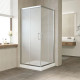 Приобрести Душевой уголок 120х120 см Vegas Glass ZA 120 08 10 сатин в магазине сантехники Santeh-Crystal.ru