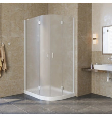 Душевой уголок 90х80 см Vegas Glass AFS-F 90x80 01 10 L сатин