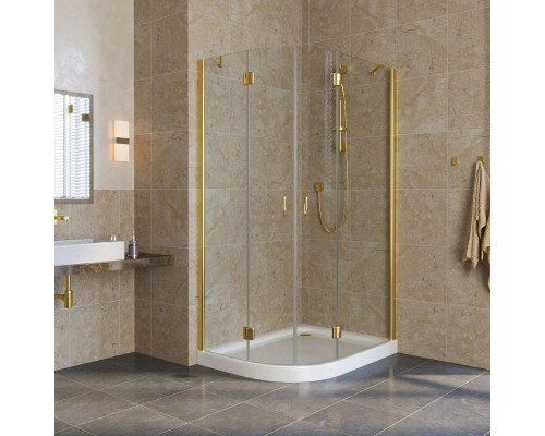 Купить Душевой уголок 120х100 см Vegas Glass AFS-F 120x100 09 01 R прозрачное в магазине сантехники Santeh-Crystal.ru