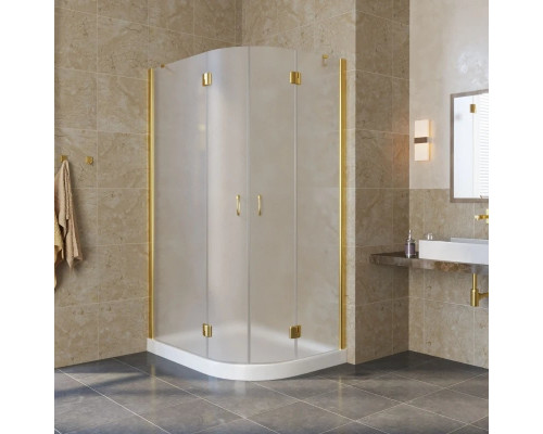 Приобрести Душевой уголок 120х100 см Vegas Glass AFS-F 120x100 09 10 L сатин в магазине сантехники Santeh-Crystal.ru