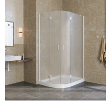 Душевой уголок 120х110 см Vegas Glass AFS-F 120x110 01 10 R сатин