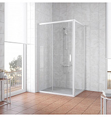 Душевой уголок 100х70 см Vegas Glass ZP+ZPV 100x70 01 01 прозрачное