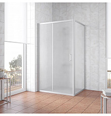 Душевой уголок 100х80 см Vegas Glass ZP+ZPV 100x80 07 10 сатин