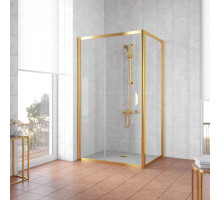 Душевой уголок 100х80 см Vegas Glass ZP+ZPV 100x80 09 01 прозрачное