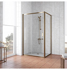 Душевой уголок 100х80 см Vegas Glass ZP+ZPV 100x80 05 01 прозрачное