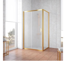 Душевой уголок 100х90 см Vegas Glass ZP+ZPV 100x90 09 10 сатин