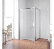 Душевой уголок 120х80 см Vegas Glass ZP+ZPV 120x80 08 10 сатин