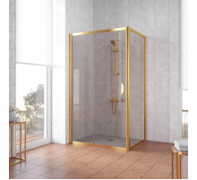 Душевой уголок 120х80 см Vegas Glass ZP+ZPV 120x80 09 05 бронза