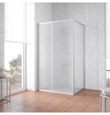 Душевой уголок 125х80 см Vegas Glass ZP+ZPV 125x80 07 10 сатин