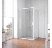 Душевой уголок 125х90 см Vegas Glass ZP+ZPV 125x90 01 01 прозрачное