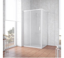 Душевой уголок 130х80 см Vegas Glass ZP+ZPV 130x80 01 10 сатин