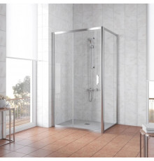 Душевой уголок 145х90 см Vegas Glass ZP+ZPV 145x90 08 01 прозрачное