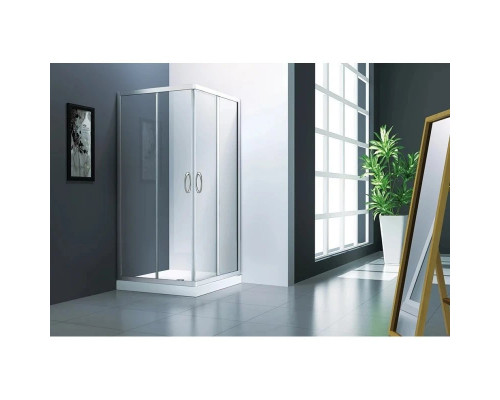 Приобрести Душевой уголок 90х90 см Veconi Rovigo RV11HS-90-01-C5 прозрачное в магазине сантехники Santeh-Crystal.ru