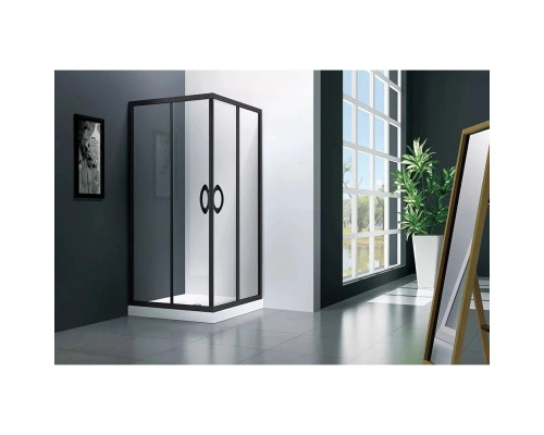 Заказать Душевой уголок 90х90 см Veconi Rovigo RV13HS-90-01-C5 прозрачное в магазине сантехники Santeh-Crystal.ru