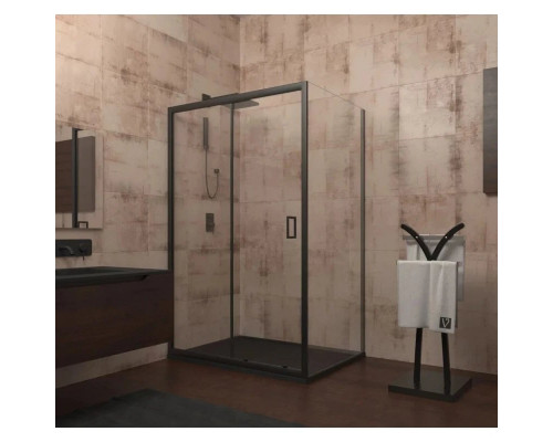 Заказать Душевой уголок 110х80 см Veconi Rovigo RV046B-11080PR-01-19C1 прозрачное в магазине сантехники Santeh-Crystal.ru