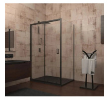 Душевой уголок 130х80 см Veconi Rovigo RV046B-13080PR-01-19C1 прозрачное