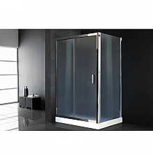 Душевой уголок с поддоном 120х90 см Royal Bath RB9120HP-C-CH матовое