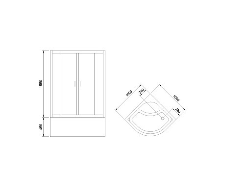 Santeh-Crystal.ru: Душевой уголок с поддоном 100х100 см Royal Bath RB100BK-T-CH прозрачное Купить Душевой уголок с поддоном 100х100 см Royal Bath RB100BK-T-CH прозрачное в магазине сантехники Santeh-Crystal.ru