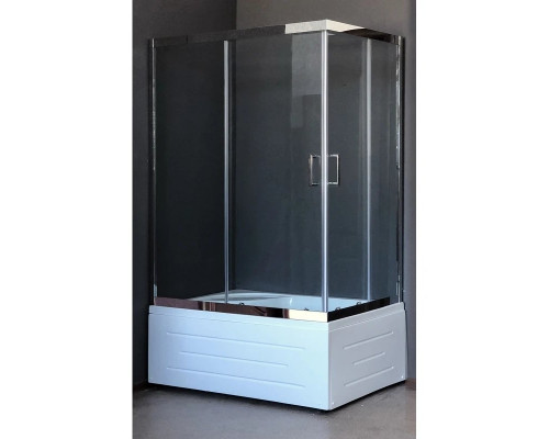 Приобрести Душевой уголок без поддона 120х80 см Royal Bath RB-L-3002-5 прозрачное в магазине сантехники Santeh-Crystal.ru