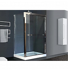 Душевой уголок без поддона 140х90 см Royal Bath RB-L-2011-1400-9R прозрачное