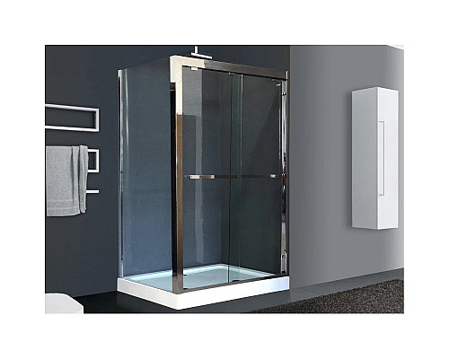 Заказать Душевой уголок без поддона 140х80 см Royal Bath RB-L-2011-1400-8R прозрачное в магазине сантехники Santeh-Crystal.ru