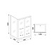 Приобрести Душевой уголок без поддона 120х90 см Royal Bath RB-L-2011-1200-9R прозрачное в магазине сантехники Santeh-Crystal.ru
