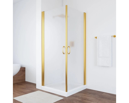 Приобрести Душевой уголок 80х80 см Vegas Glass EA 80 09 10 сатин в магазине сантехники Santeh-Crystal.ru