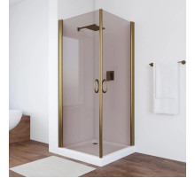 Душевой уголок 80х80 см Vegas Glass EA 80 05 05 бронза