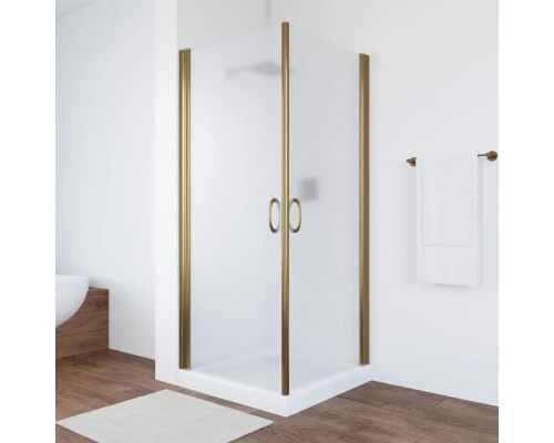 Приобрести Душевой уголок 90х90 см Vegas Glass EA 90 05 10 сатин в магазине сантехники Santeh-Crystal.ru