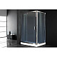 Купить Душевой уголок без поддона 122х82 см Royal Bath RB8120HV-T-CH прозрачное в магазине сантехники Santeh-Crystal.ru