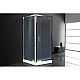 Приобрести Душевой уголок без поддона 82х92 см Royal Bath RB9080HV-C-CH-P матовое в магазине сантехники Santeh-Crystal.ru