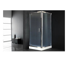 Душевой уголок без поддона 92х82 см Royal Bath RB8090HV-T-CH прозрачное